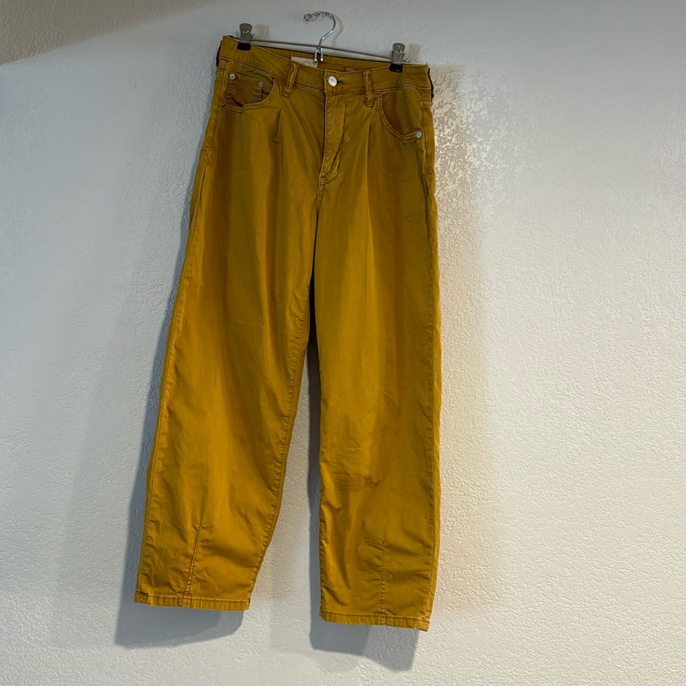 Mustard loose fit pant